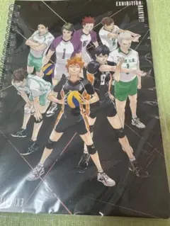 バレーボール アニメ ノート 展示会限定版