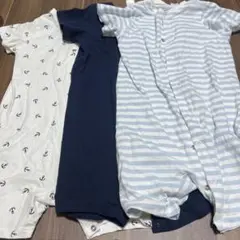 H&M.ベビー.ロンパース.100.半袖