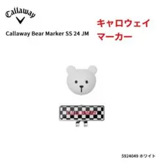 キャロウェイ ベアー ベア マーカー ゴルフマーカー ホワイト アクセサリー