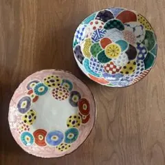 【新品未使用/箱あり】kimie ハンドメイド皿 2枚セット 20cm