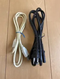 エプソン　カラリオプリンター　PX-045A 電源ケーブル&USBケーブル