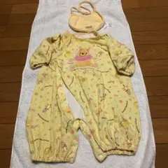 くまのプーさん￼ロンパース&スタイセット