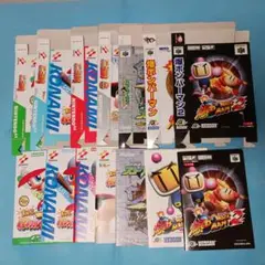 【箱説のみ】N64 空箱＆説明書　７個セット　F【ソフトなし】