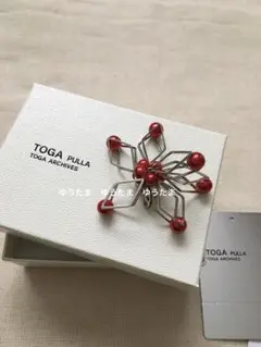 未使用品。 TOGA PULLA earrings 大振りイヤリング
