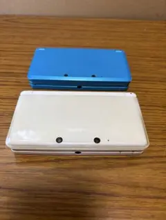 ニンテンドー3DS 本体 白と青セット