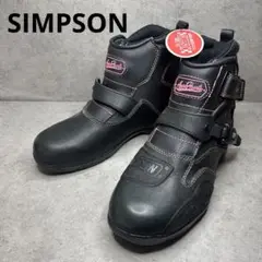 特価！二足セット！SIMSPON バイクシューズ 27黒 Amazon.co.jp: シンプソン(SIMPSON) バイク用シューズ Riding
