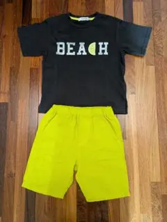 100サイズ 半袖Tシャツとパンツ　上下 SLAP SLIPスラップスリップ
