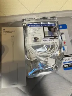 Apple Thunderbolt 3アダプタとHDMIケーブルセット