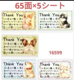 16599 サンキューシール
