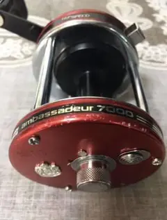 アブガルシア　リール　アンバサダー7000c  RED
