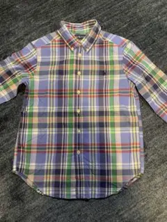 Ralph Lauren 長袖シャツ M(10-12) マルチカラー