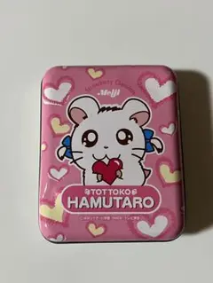 平成レトロ　希少✨とっことハム太郎　リボンちゃん　缶ケース