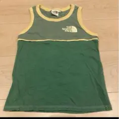 ノースフェイス タンクトップ グリーン 110
