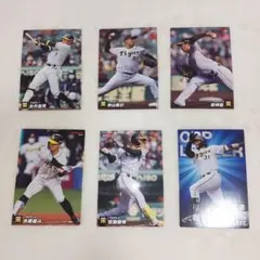 プロ野球チップス　阪神タイガース　6枚　2022