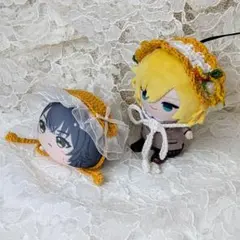 〈イエロー2点〉ぬい服　ヘッドドレス　おまんじゅう　にじぱぺ