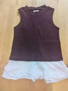 レイヤード　ノースリーブ