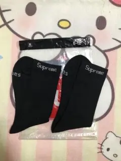 Supreme Hanes ソックス 靴下　1足(2枚)　新品