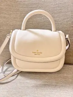 kate spade ホワイト ショルダーバッグ