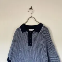 【Student Aparthy×Oriens】ワイドニットポロシャツ 即完売
