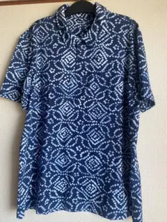 LAND'S END XLメンズシャツ　美品　半袖