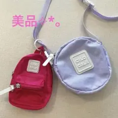 【匿名配送】美品シロカーラCILOCALA ショルダーバッグ&ミニポーチ2点