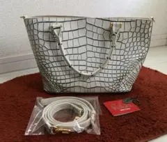 Falchi New York ファルチ マットクロコダイル バッグ