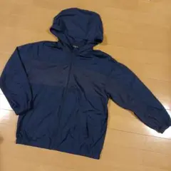 COMME CA ISM ネイビー フード付きジャケット150