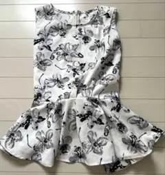 花柄フレアタンクトップ