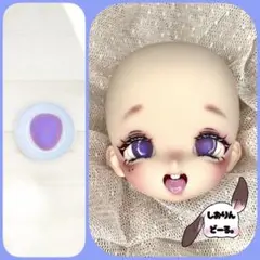 【18mm】　オリジナル石膏アイ　【no.36】【しおりんどーる。】
