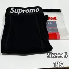 Supreme ボクサーブリーフ Sサイズ/黒1枚 未使用品