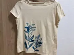 ターコイズブルーの刺繍が美しい⭐︎sybillaのフレンチスリーブ