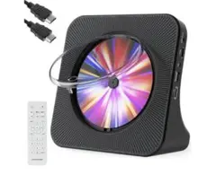 Fohil DVD/CDプレーヤー デスクbluetooth送受信両対応HDMI