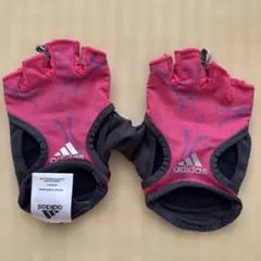 adidas トレーニンググローブ ピンク・ネイビー