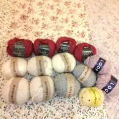 DARUMA メランジスラブ 40g ウール100%