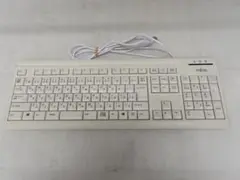 FUJITSU 富士通USB有線キーボードKB410テンキー付動作確認済M1-B