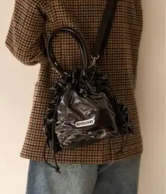 【週末SALE】アウトドアプロダクツ×フリークストア別注 エナメルフリルバッグ