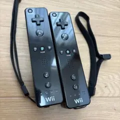 Wiiリモコン2個セット ブラック