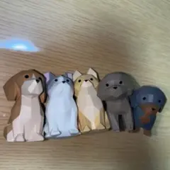 かくかく いぬいぬ カプセルトイ ガチャガチャ
