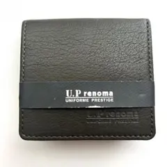 U.P renoma レノマ コインケース 小銭入れ グリーン 牛革