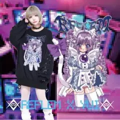 REFLEM レフレム YUIコラボ 切替プリントジャージ REFLEM×YUI 切替プリントジャージ（ジャージ）｜REFLEM