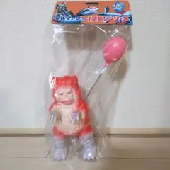 風船付き ピグモン（赤） ブルマァク BULLMARK 未開封品 ソフビ ソフビ/ブルマァク BULLMARK/ウルトラマン/風船付きピグモン/赤