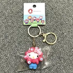 サンリオ ミャクミャク 立体マスコット キーホルダー キティ 万博e