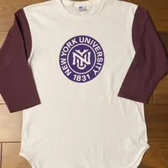 ニューヨーク大学 七分袖 Tシャツ カレッジ コラボ 在原みゆ紀 柴田ひかり