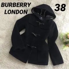 BURBERRY LONDON ダッフルコート 濃紺 38 送料無料 匿名配送