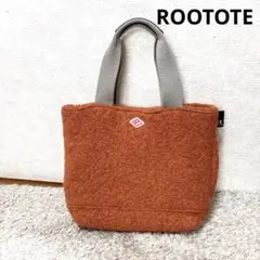 【ルートート】トートバッグ　くすみオレンジ
