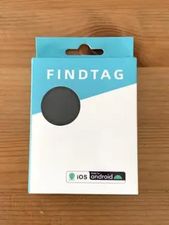 未使用　エアタグ　FindTag 2個セット ブラック