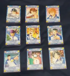 テニスの王子様 アニメイト配布 スクラッチカード 削り済み　９枚セット