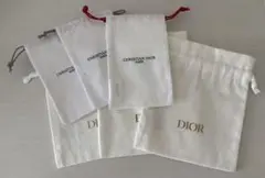 DIOR ディオール ミニ巾着袋 6枚セット 2種類