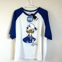 ディズニー　ドナルドダック　レディース　Tシャツ　半袖