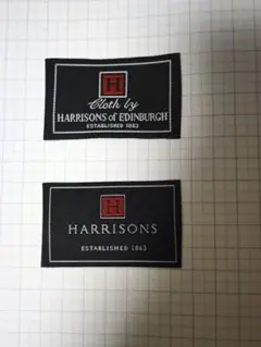 HARRISONS ラベル ２枚セット